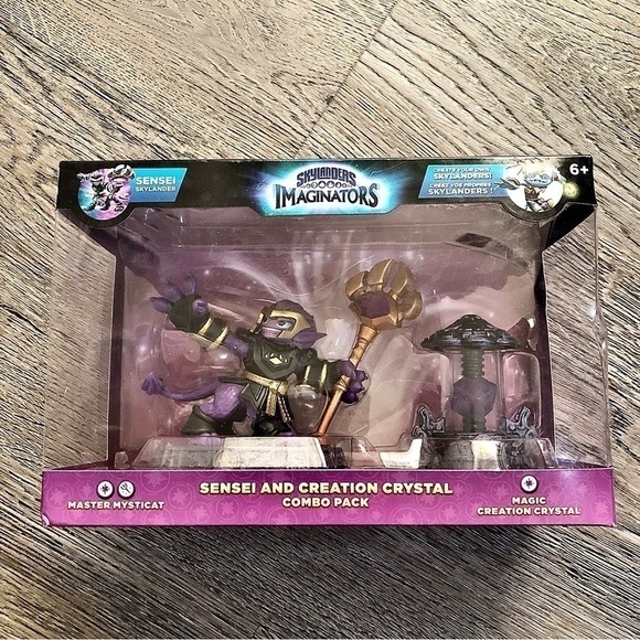 Skylanders Imaginators Sensei & Creation Crystal Master Mysticat Magic Creation - Picture 1 of 7